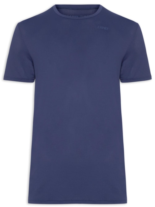 Camiseta Masculina Basic Comfort Men - Azul