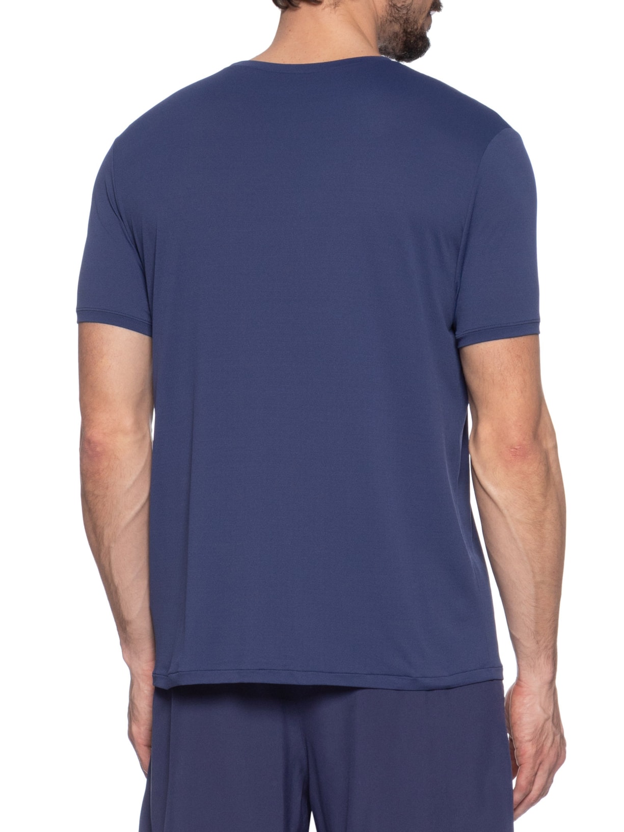 Camiseta Masculina Basic Comfort Men Azul Live!