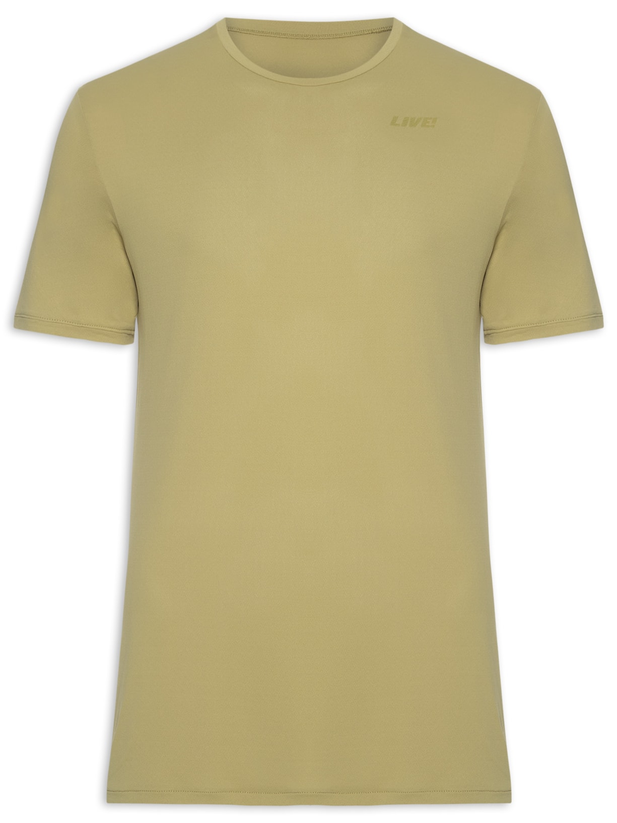 Camiseta Masculina Basic Comfort Men - Bege