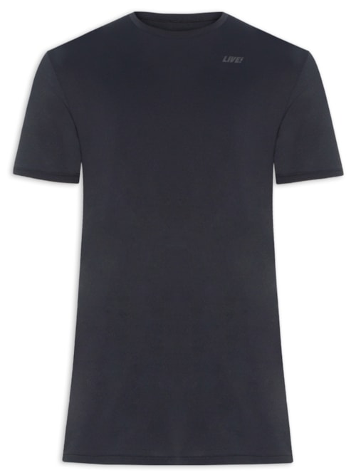 Camiseta Masculina Basic Comfort Men - Preto
