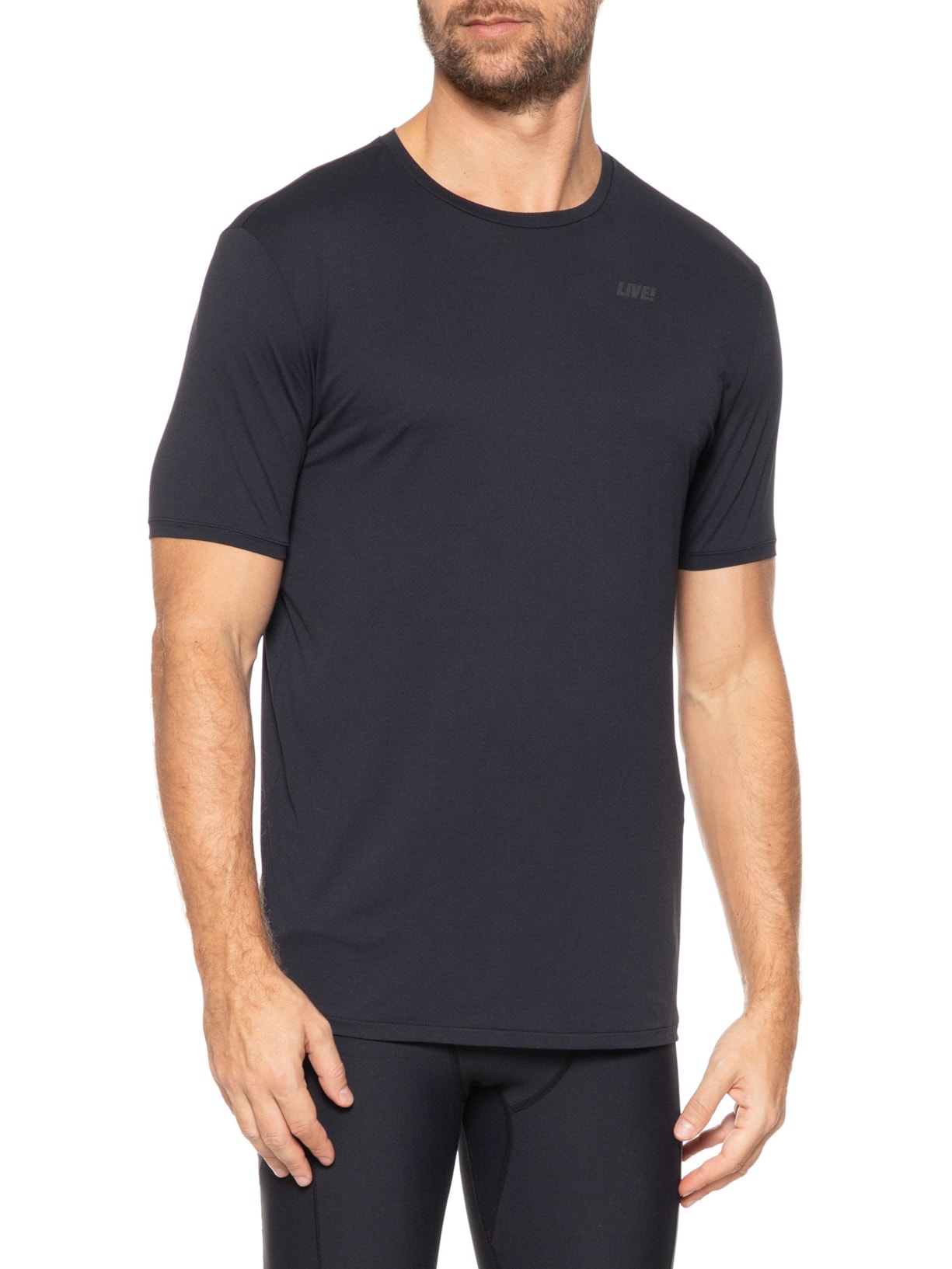 Camiseta Masculina Basic Comfort Men Preto Live!