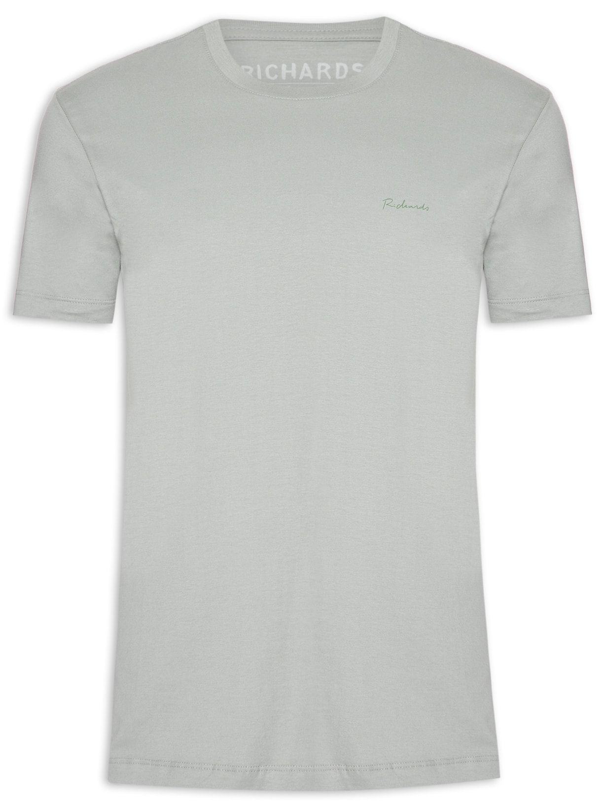Camiseta Masculina Basic Fabric Dye - Cinza