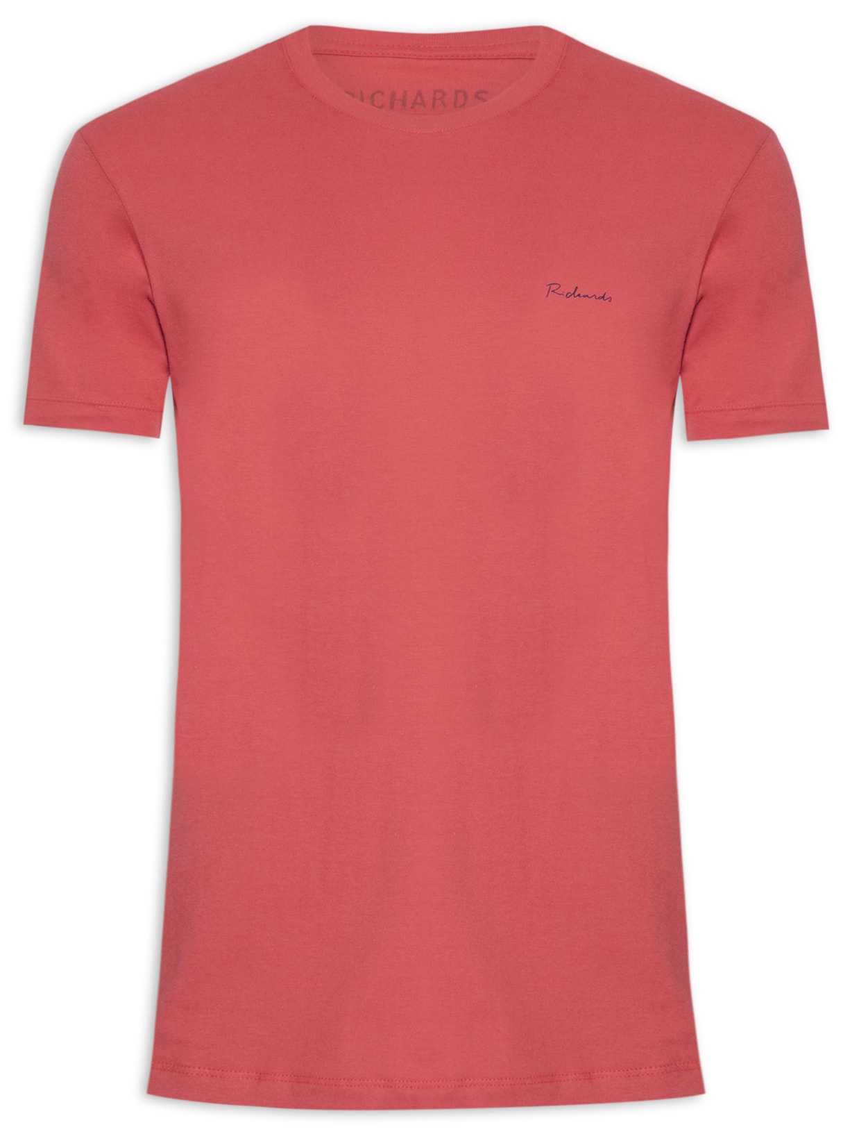 Camiseta Masculina Basic Fabric Dye - Vermelho