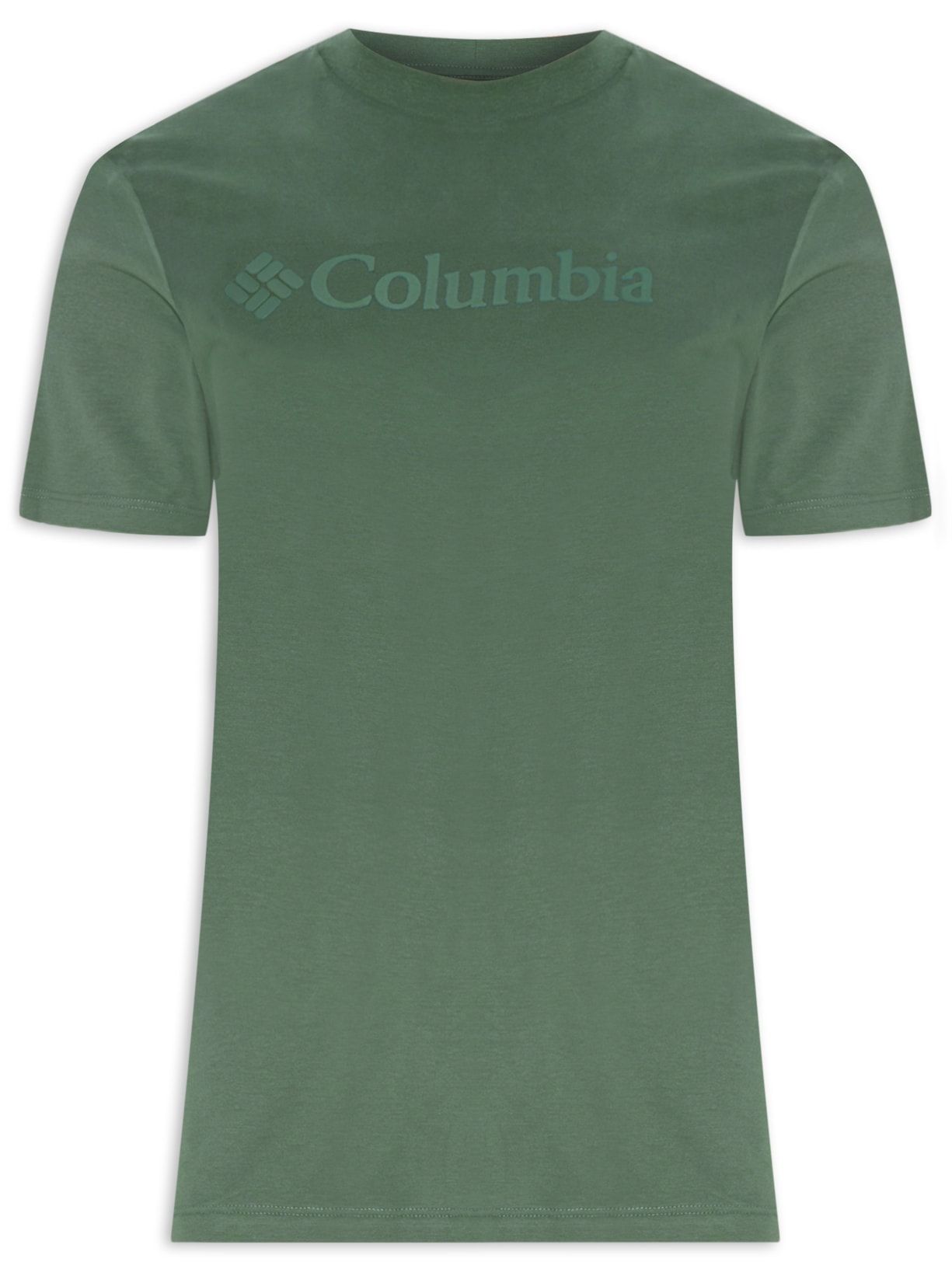 Camiseta Masculina Basic Logo Branded Shadow - Verde