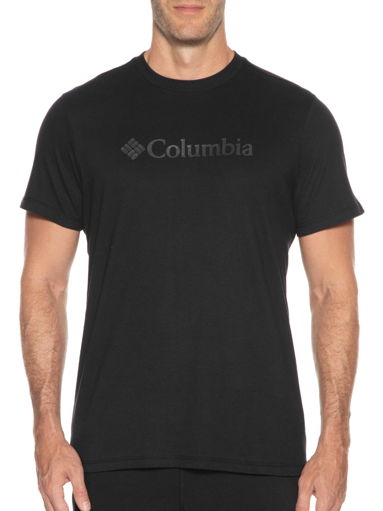 Camiseta Masculina Basic Logo II Branded Shadow Preto Columbia