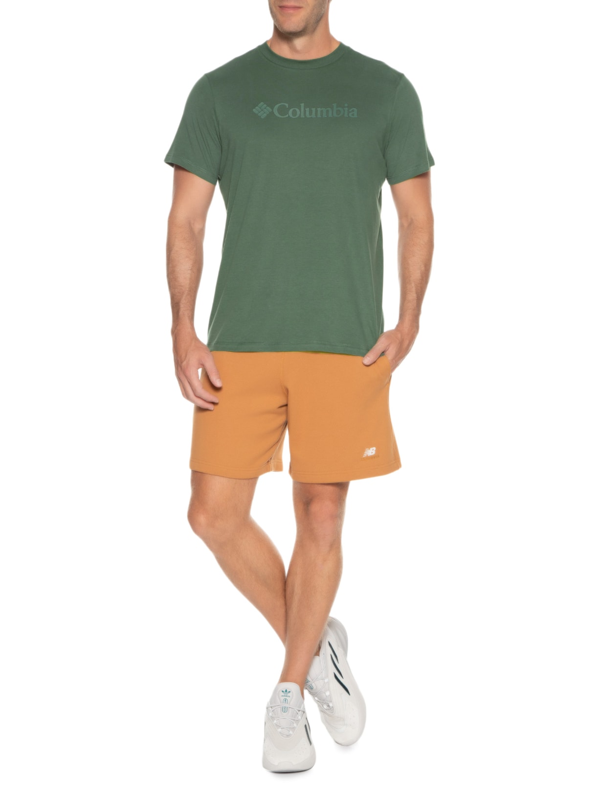 Camiseta Masculina Basic Logo II Branded Shadow Preto Columbia