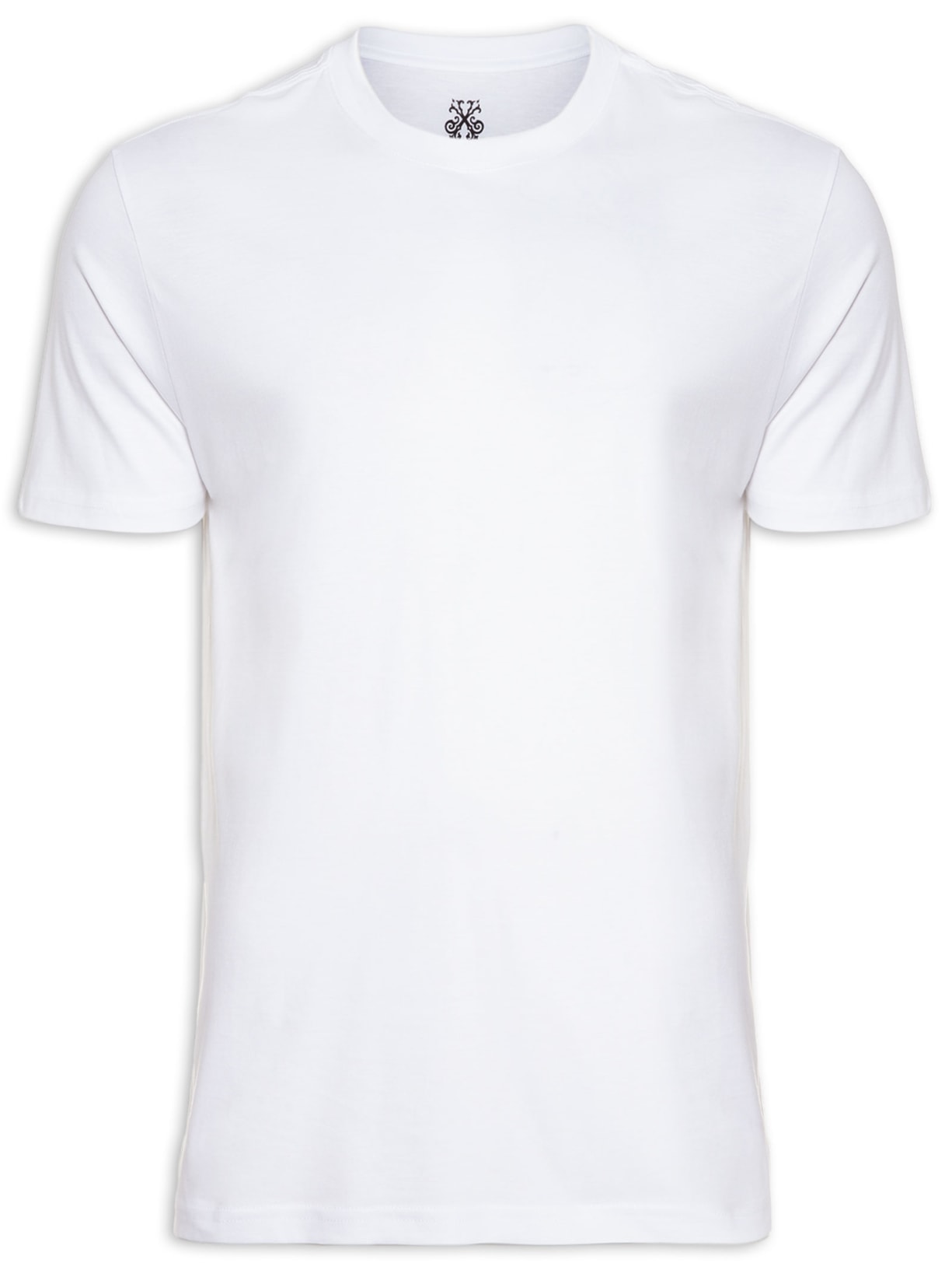 Camiseta Masculina Basic Pima - Branco