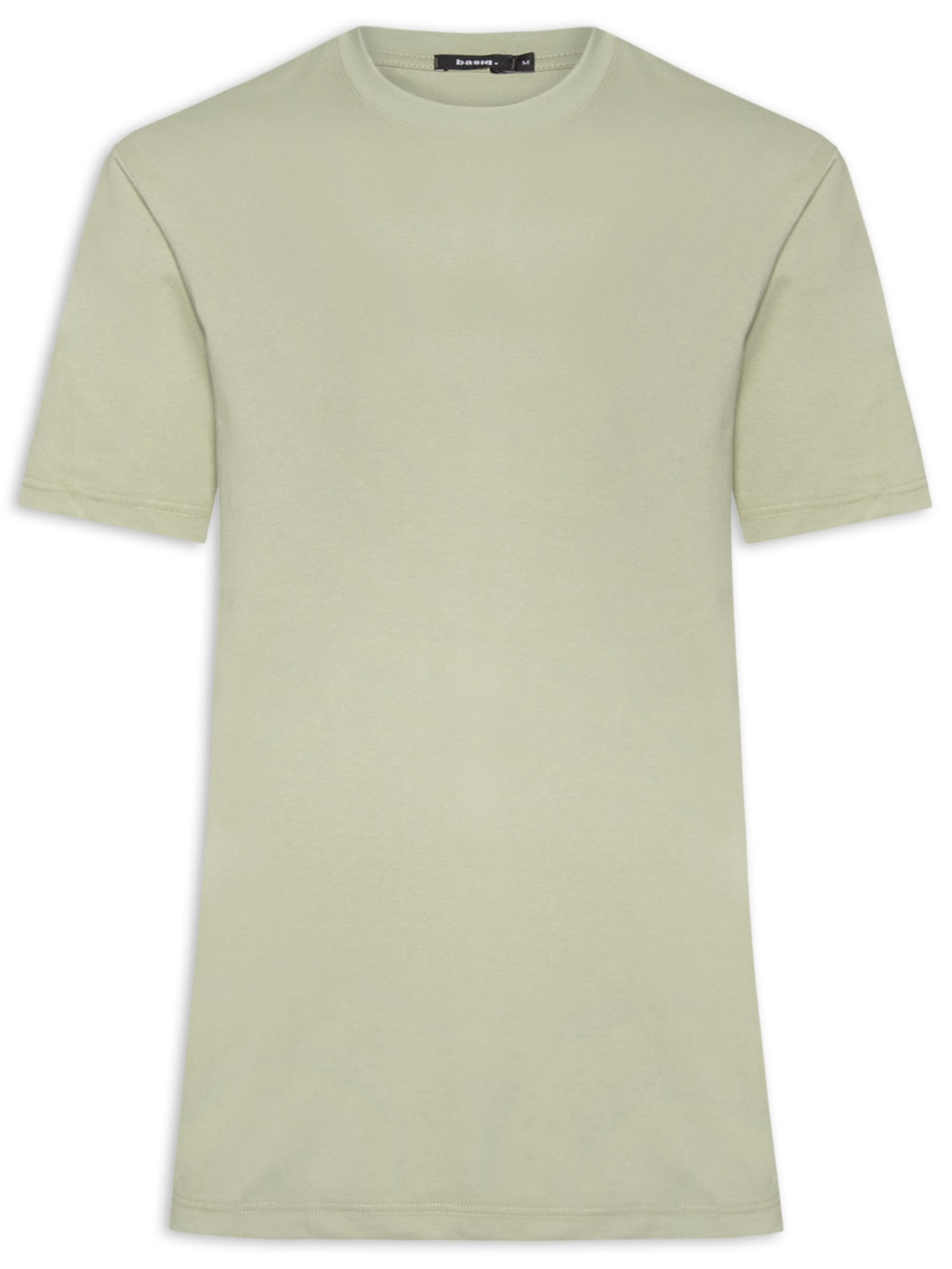 Camiseta Masculina Básica Algodão Premium - Verde