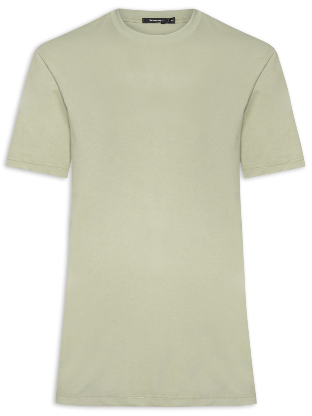 Camiseta Masculina Básica Algodão Premium - Verde