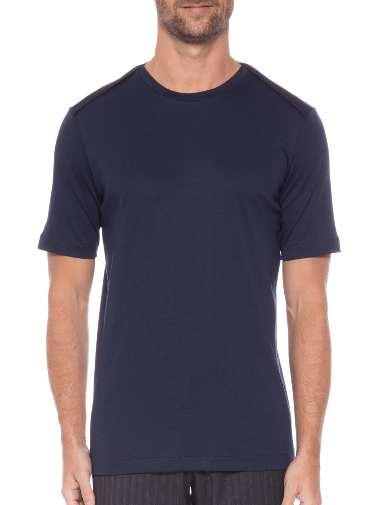 Camiseta Masculina Básica Azul Ricardo Almeida