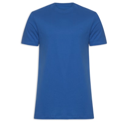 Camiseta Masculina Básica - Azul