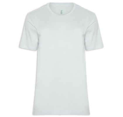 Camiseta Masculina Básica - Azul