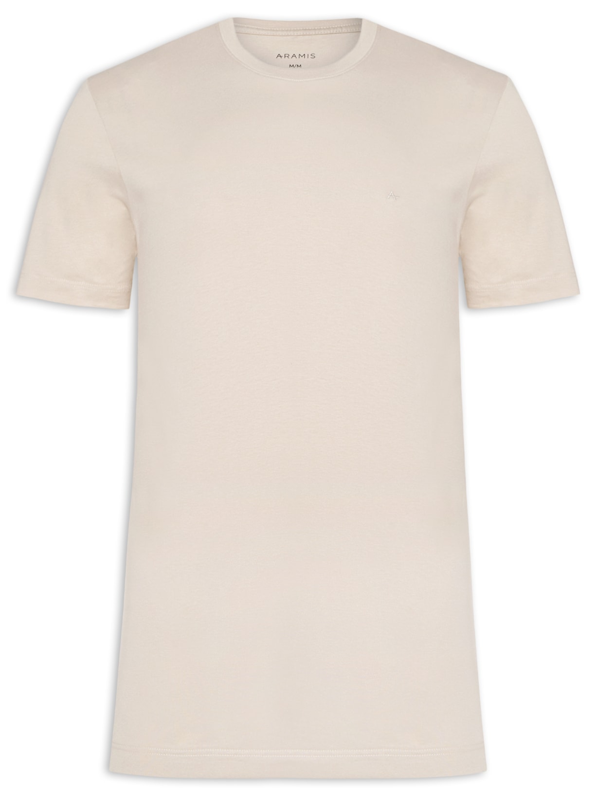 Camiseta Masculina Básica - Bege