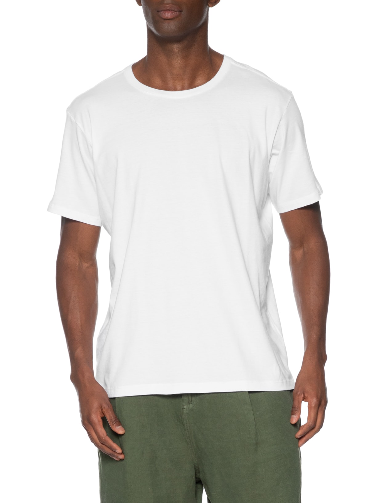 Camiseta Masculina Básica Branco Pineapple