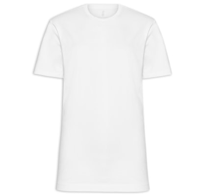 Camiseta Masculina Básica - Branco