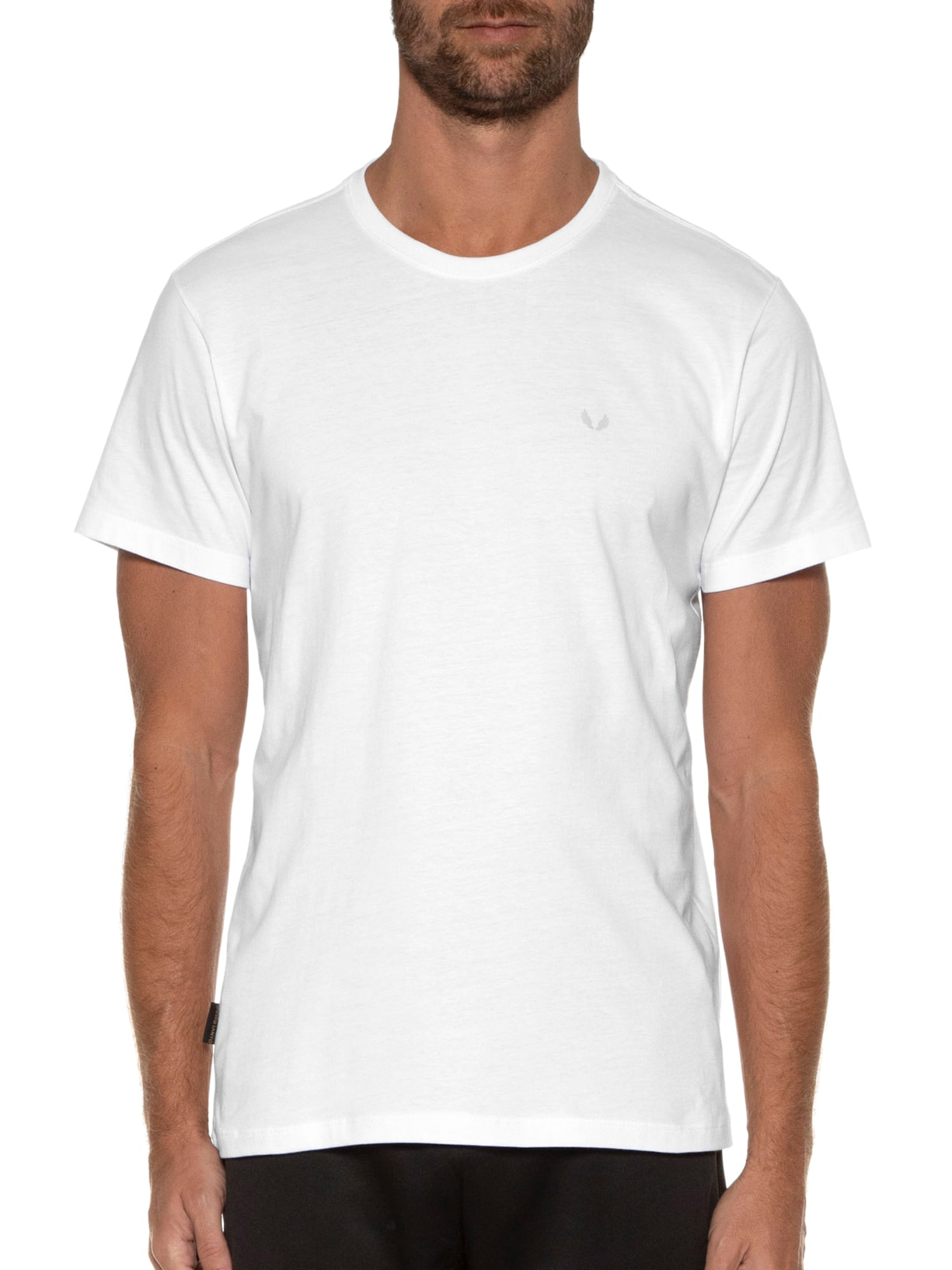 Camiseta Masculina Básica Logo Branco Spirito Santo
