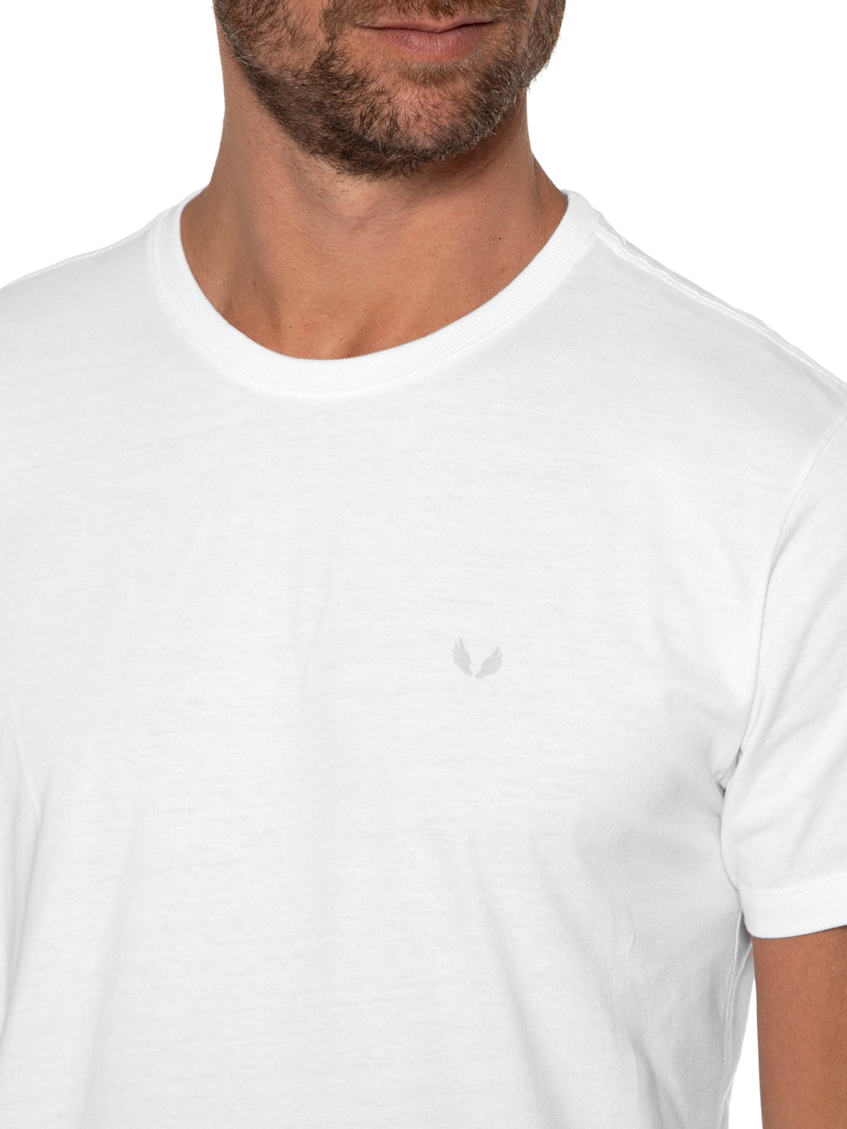 Camiseta Masculina Básica Logo Branco Spirito Santo