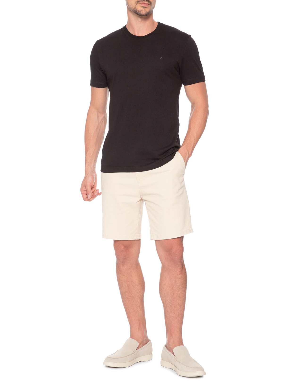 Camiseta Masculina Básica Logo Surton Marrom Aramis