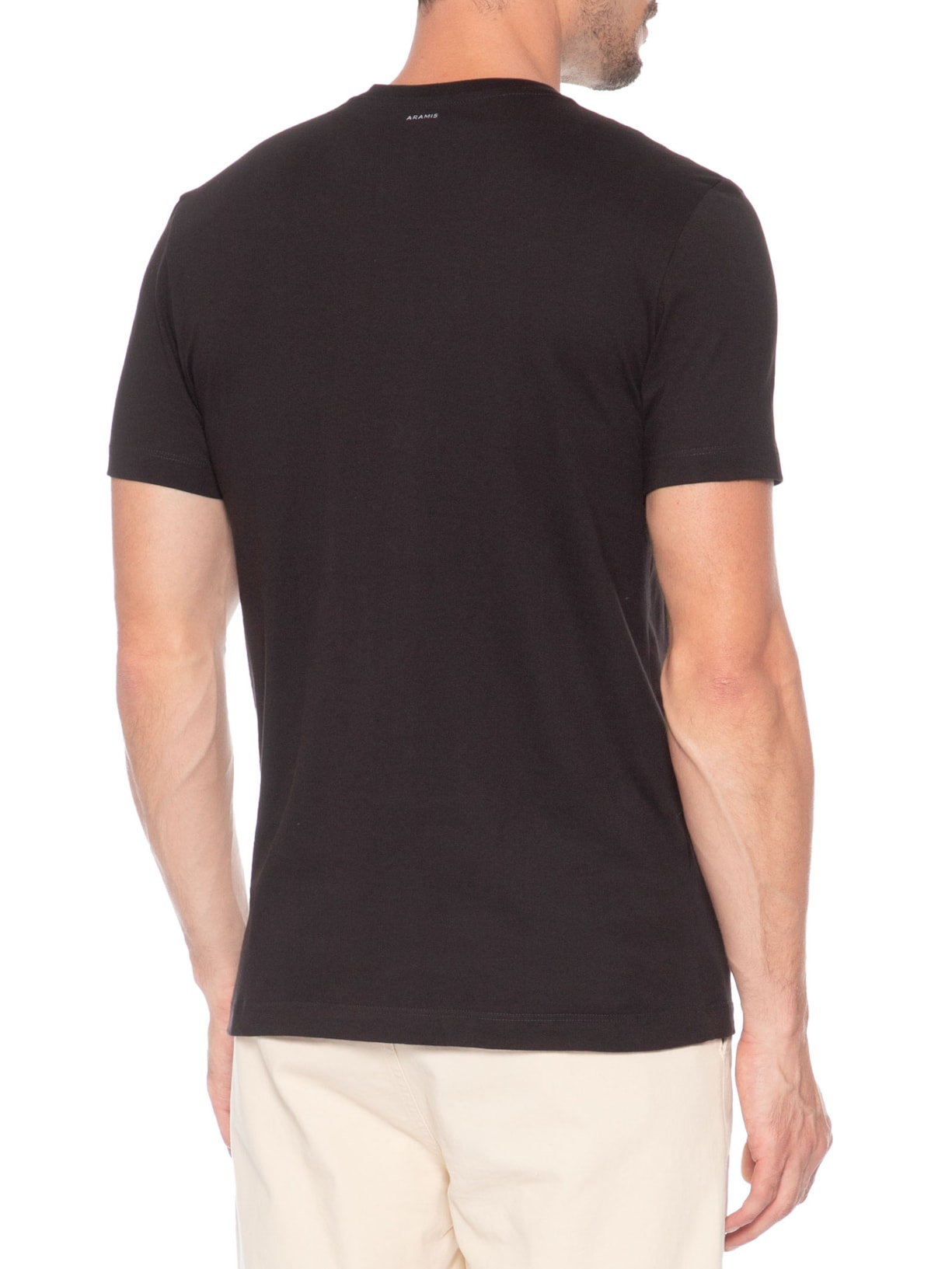 Camiseta Masculina Básica Logo Surton Marrom Aramis