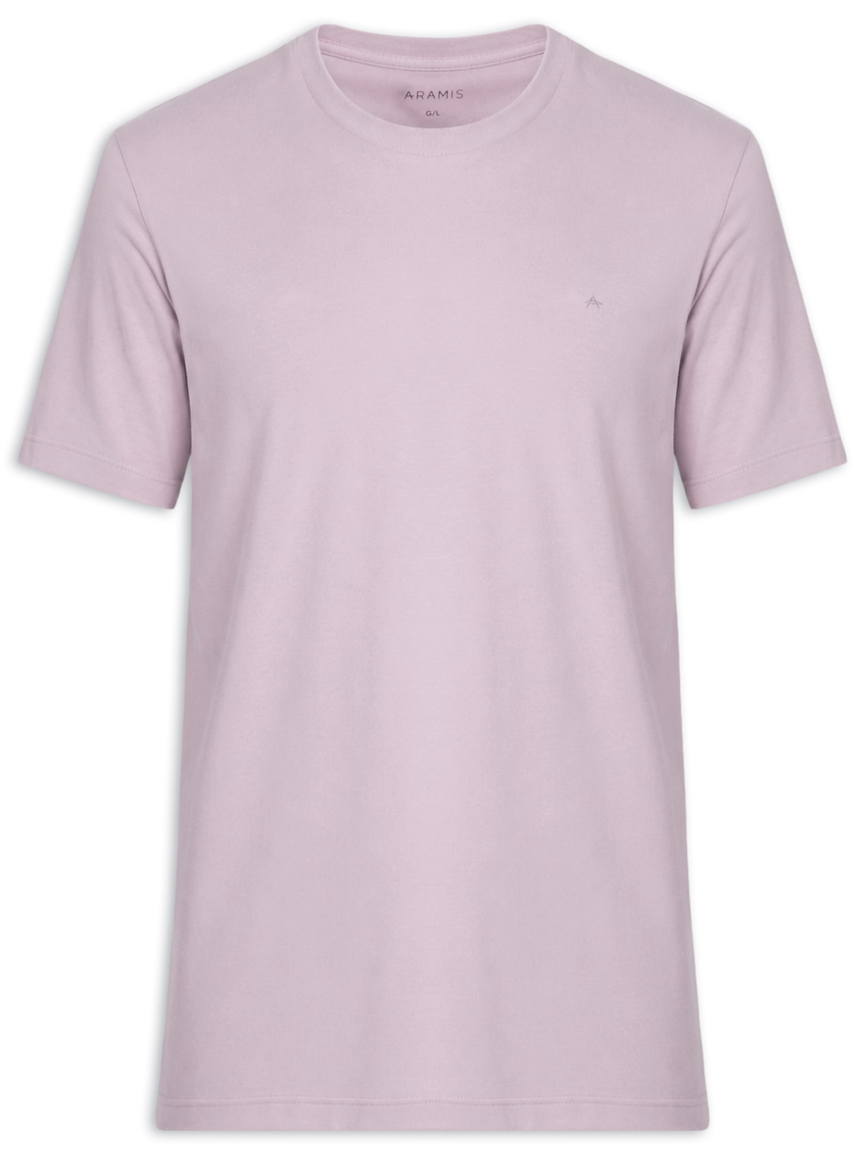 Camiseta Masculina Básica Logo Surton Rosa Aramis