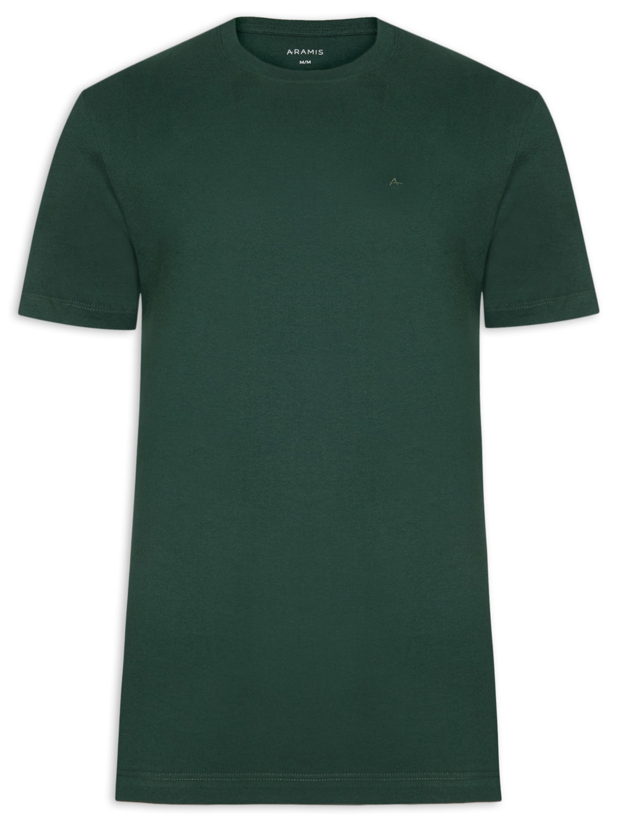 Camiseta Masculina Básica Logo Surton Verde Aramis
