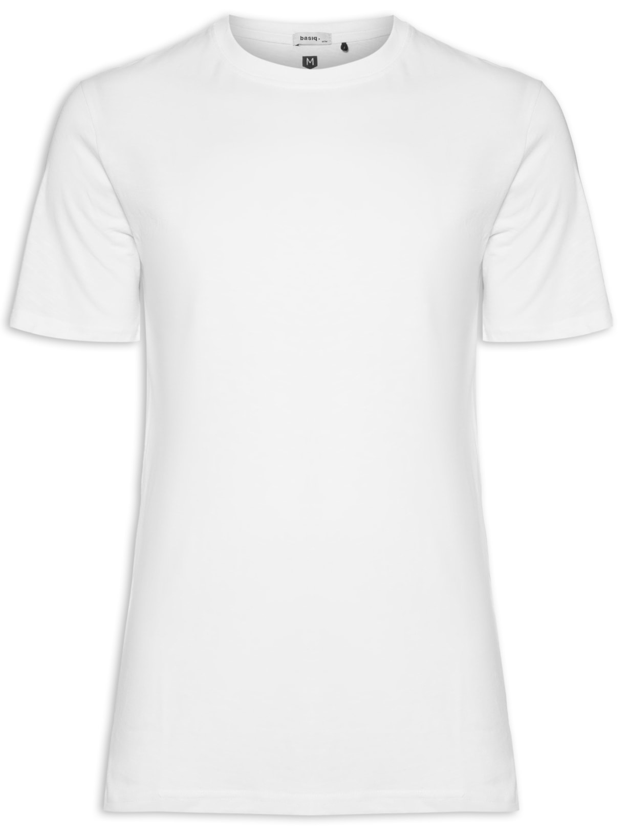 Camiseta Masculina Básica Manga Curta - Branco