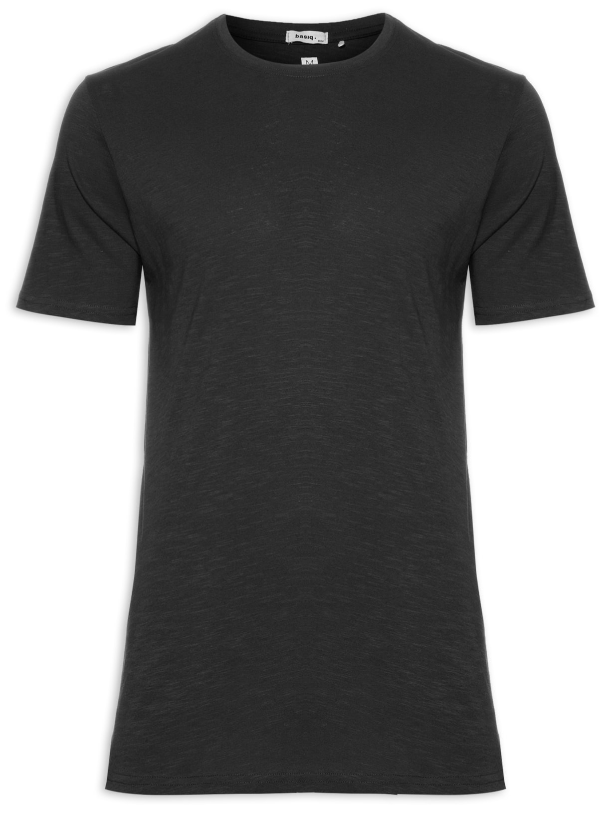 Camiseta Masculina Básica Manga Curta - Preto