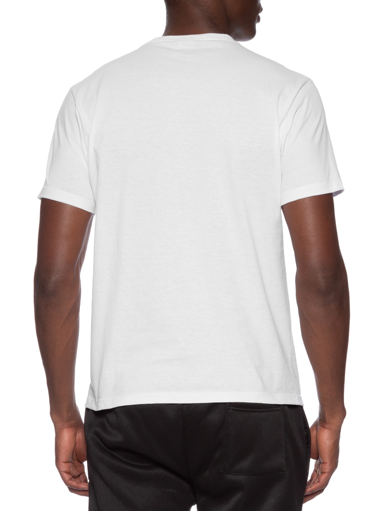 Camiseta Masculina Básica Modelo Slim Branco Basiq Men