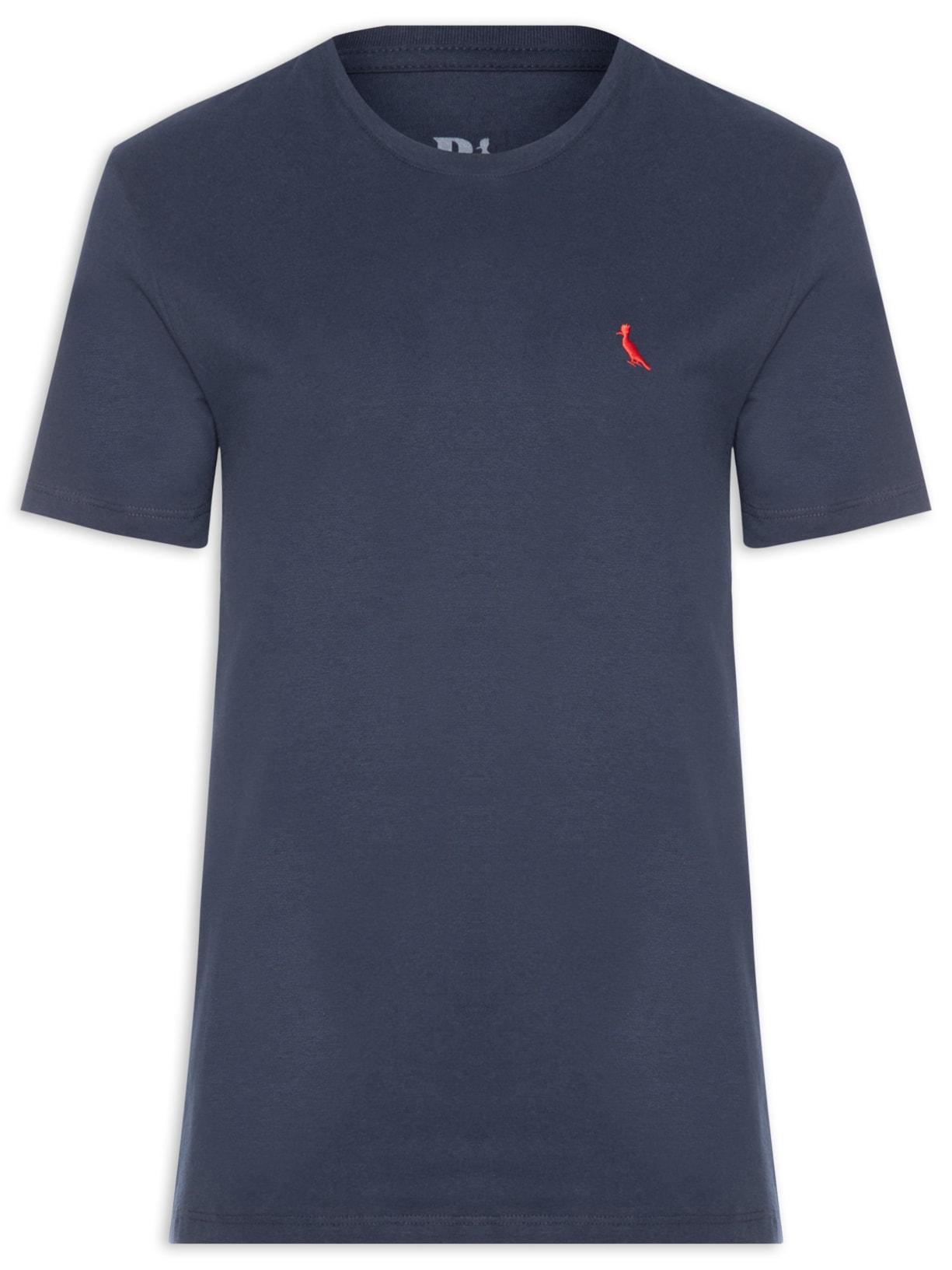 Camiseta Masculina Básica Namorados - Azul