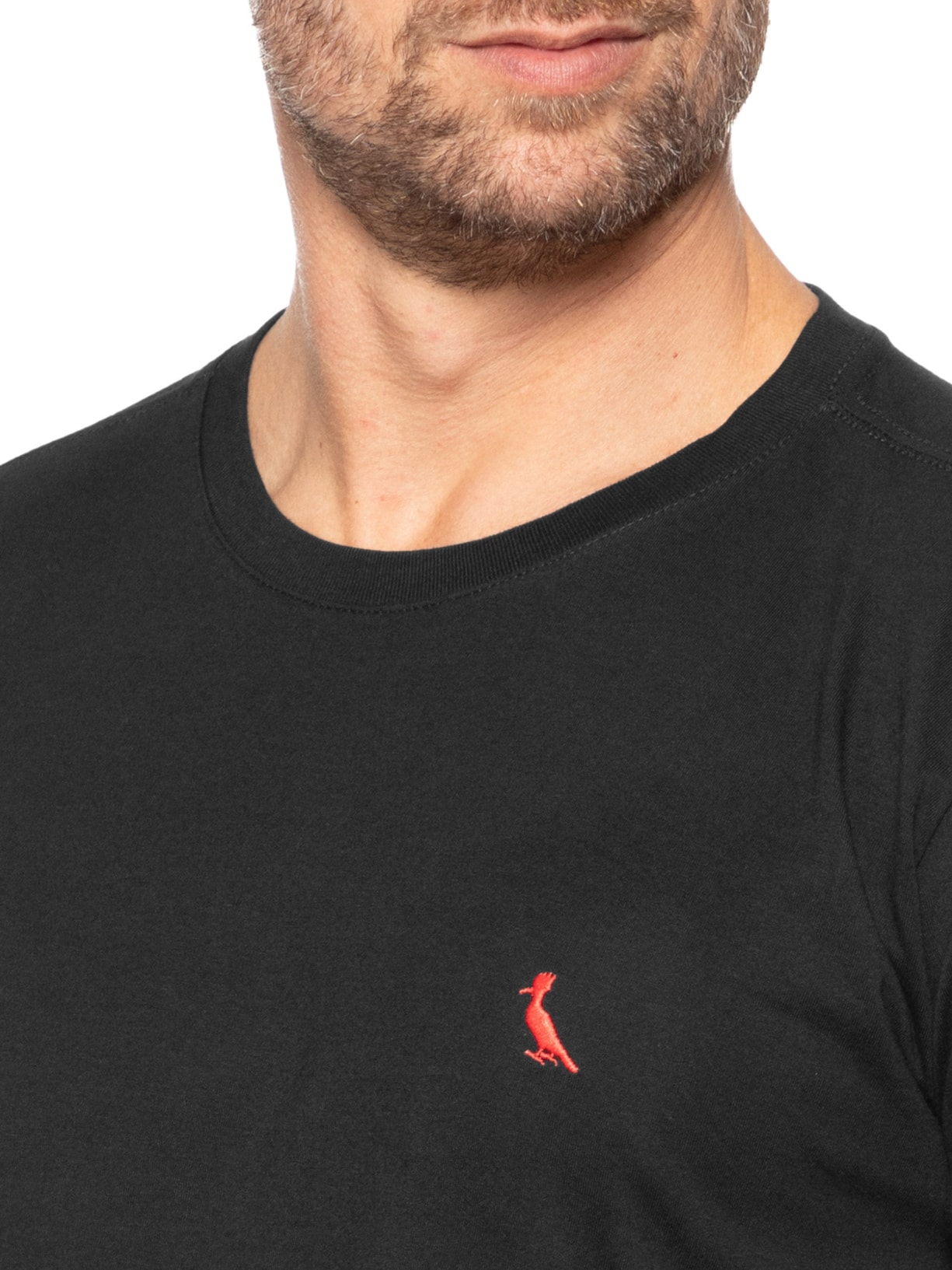 Camiseta Masculina Básica Namorados Preto Reserva