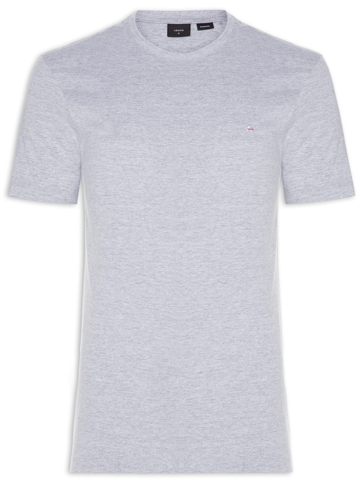 Camiseta Masculina Básica (PA) - Cinza
