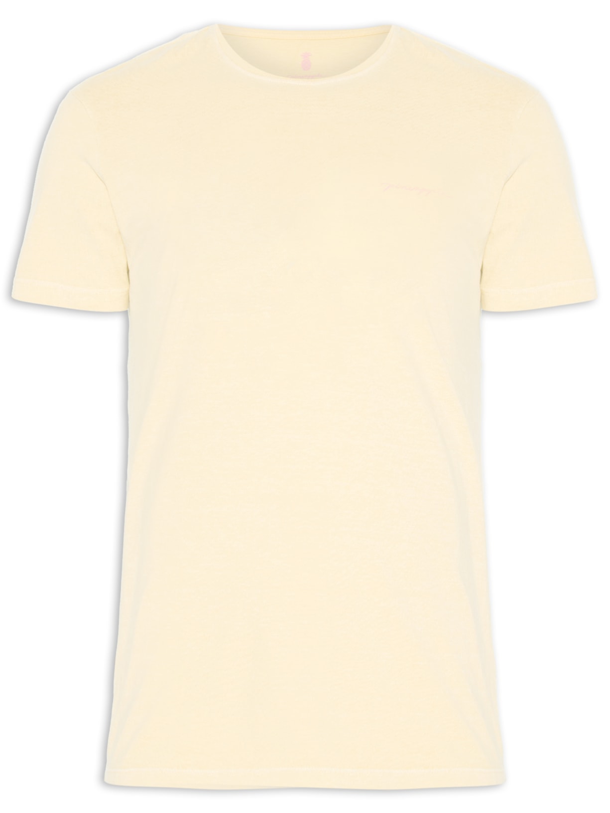 Camiseta Masculina Básica Pine - Amarelo