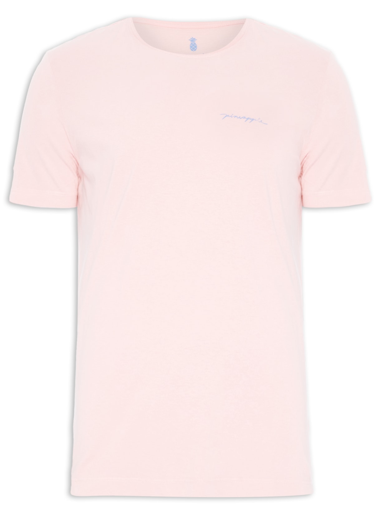 Camiseta Masculina Básica Pine Pineapple Rosa Pineapple