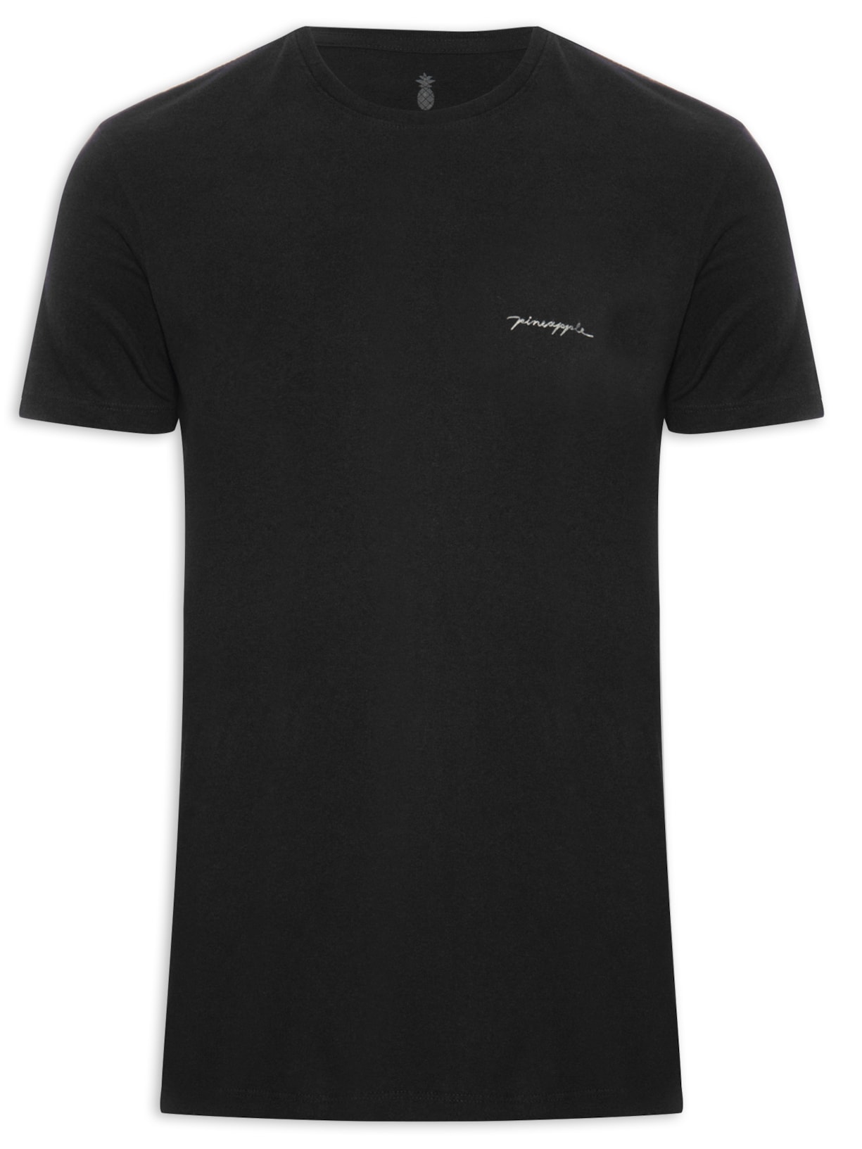 Camiseta Masculina Básica Pine - Preto