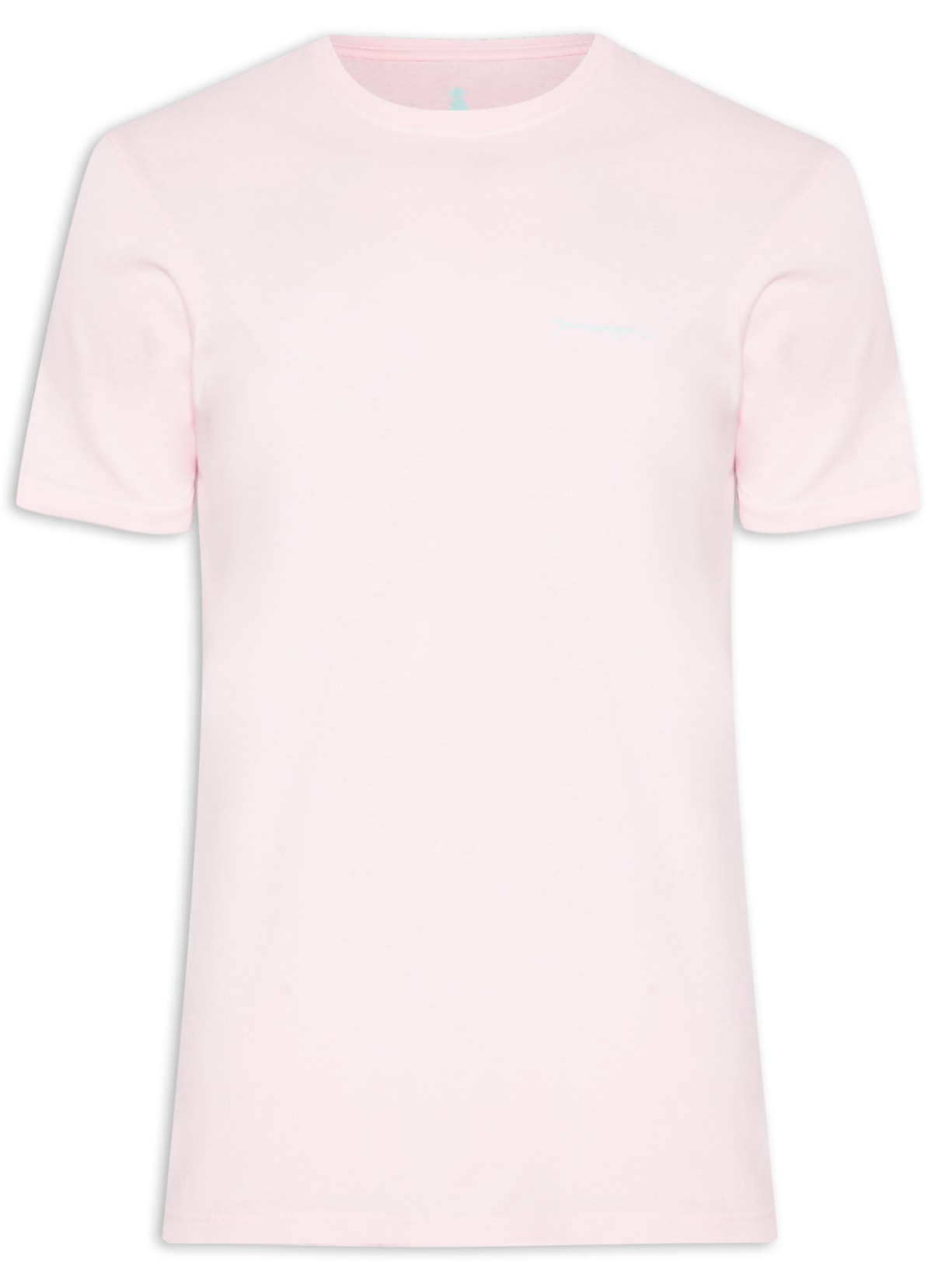 Camiseta Masculina Básica Pine Rosa Pineapple