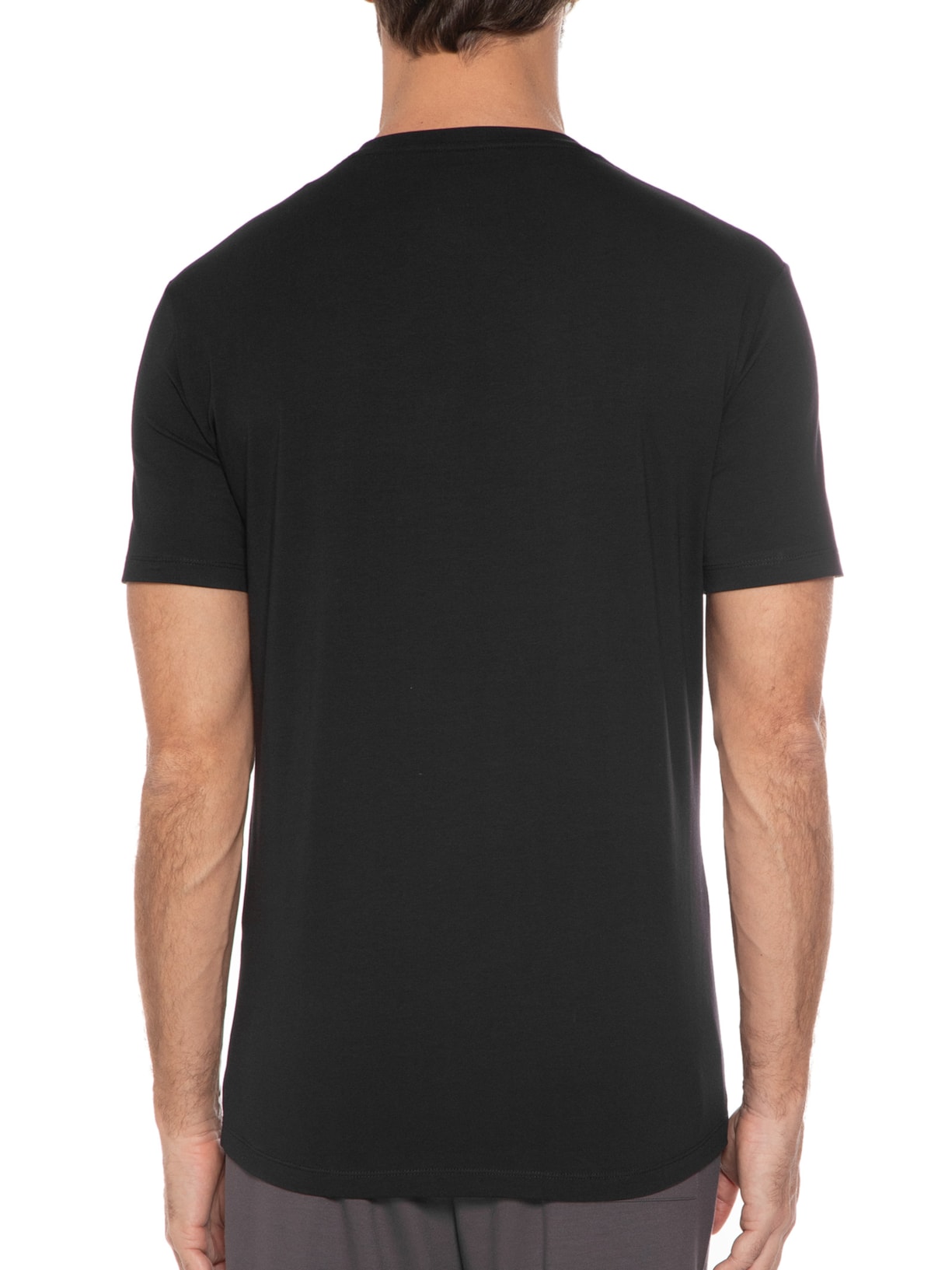 Camiseta Masculina Básica Preto Armani Exchange