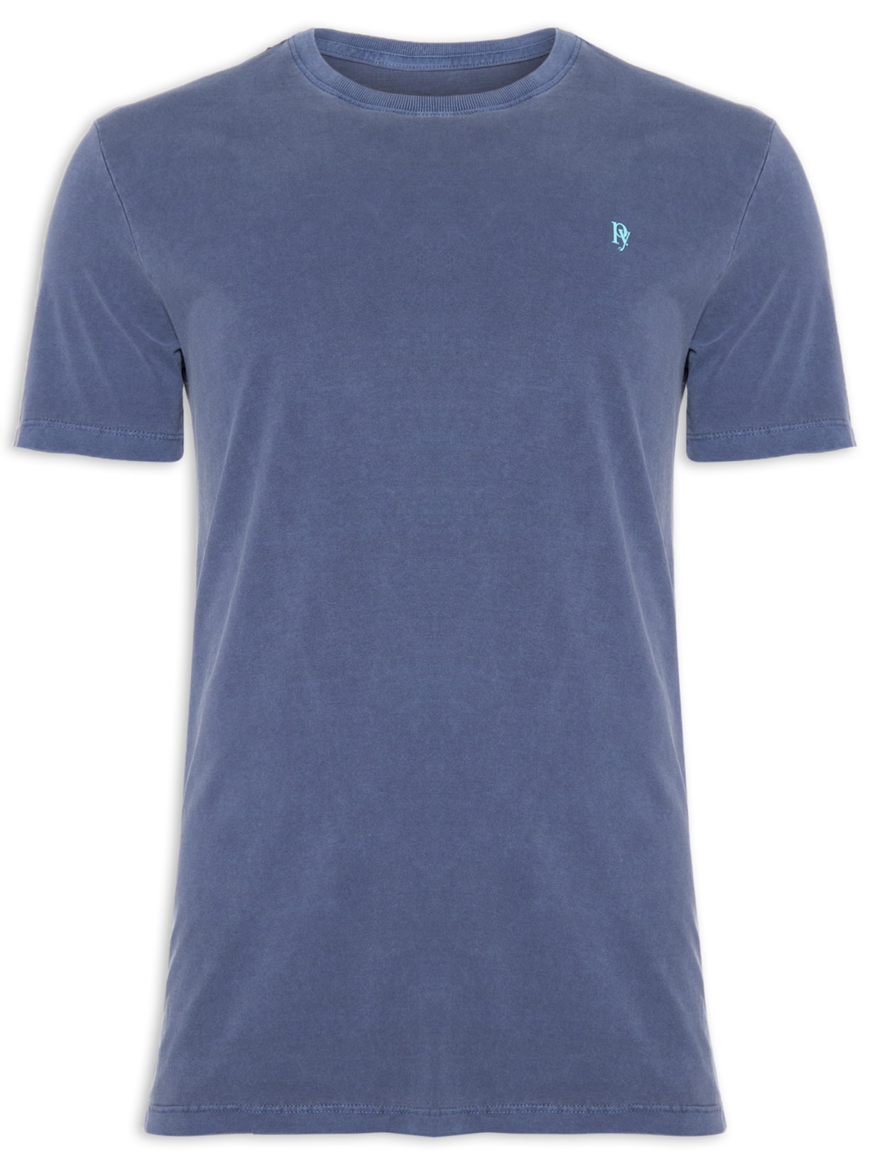 Camiseta Masculina Básica Py - Azul