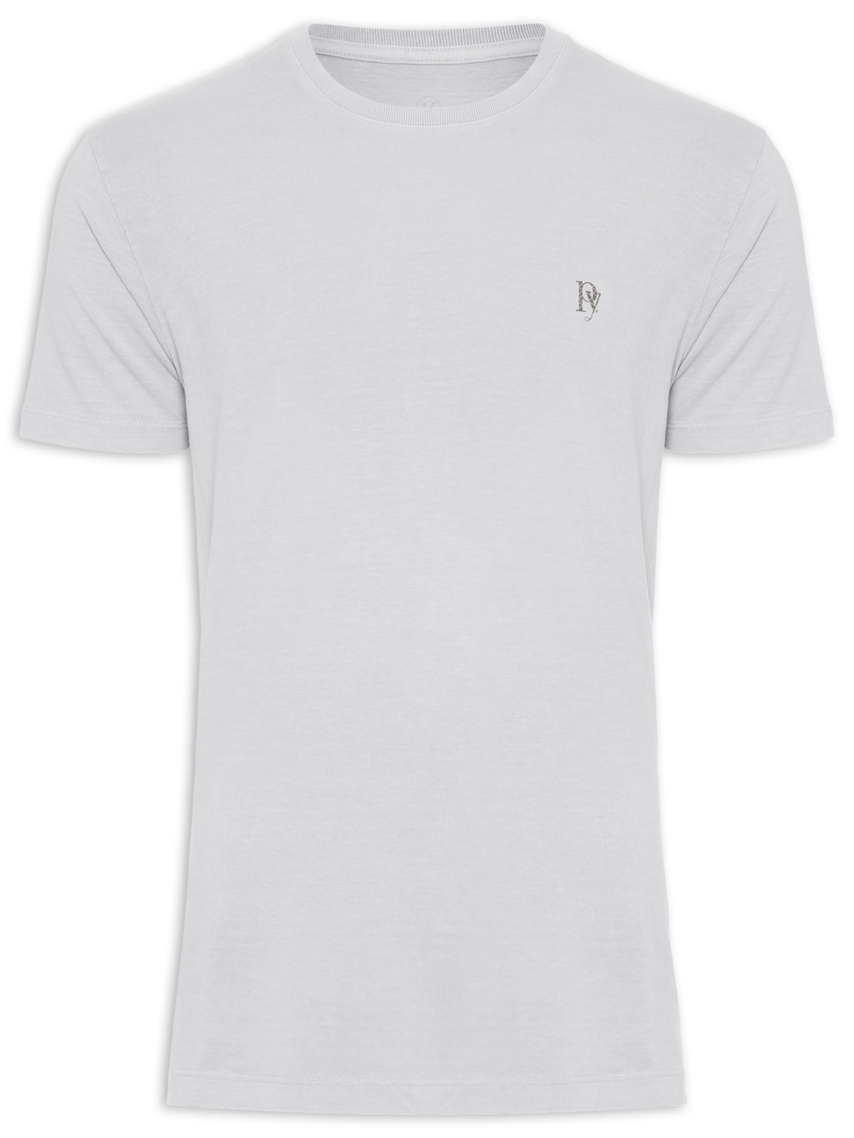 Camiseta Masculina Básica Py Cinza Purple Yellow