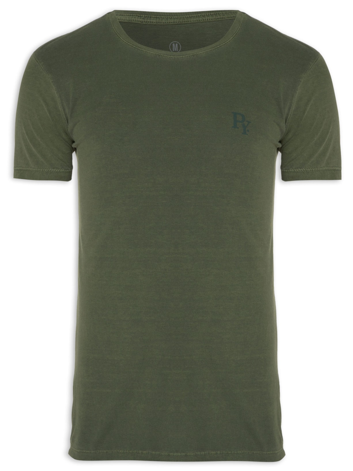 Camiseta Masculina Básica Py - Verde