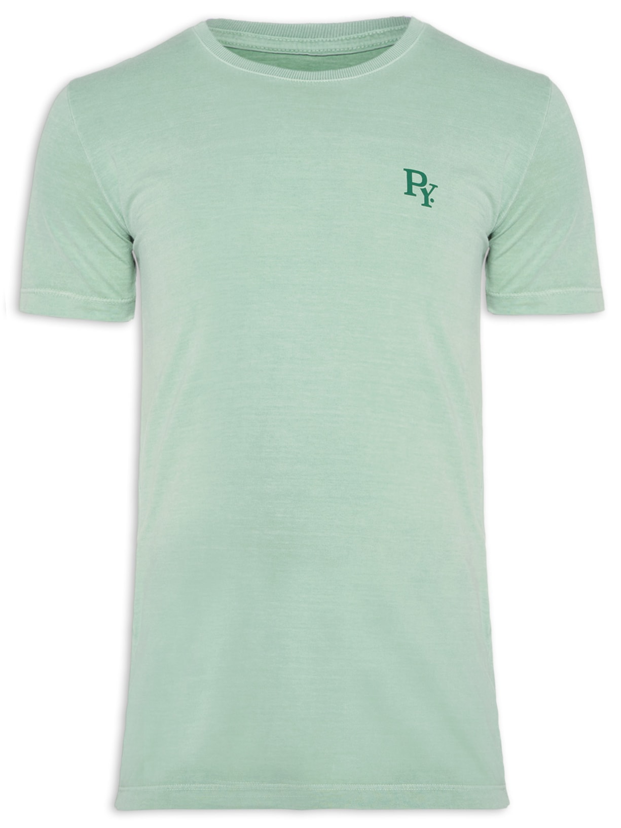 Camiseta Masculina Básica Py - Verde