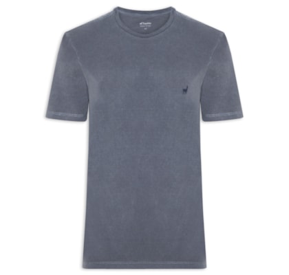 Camiseta Masculina Básica Stone - Azul