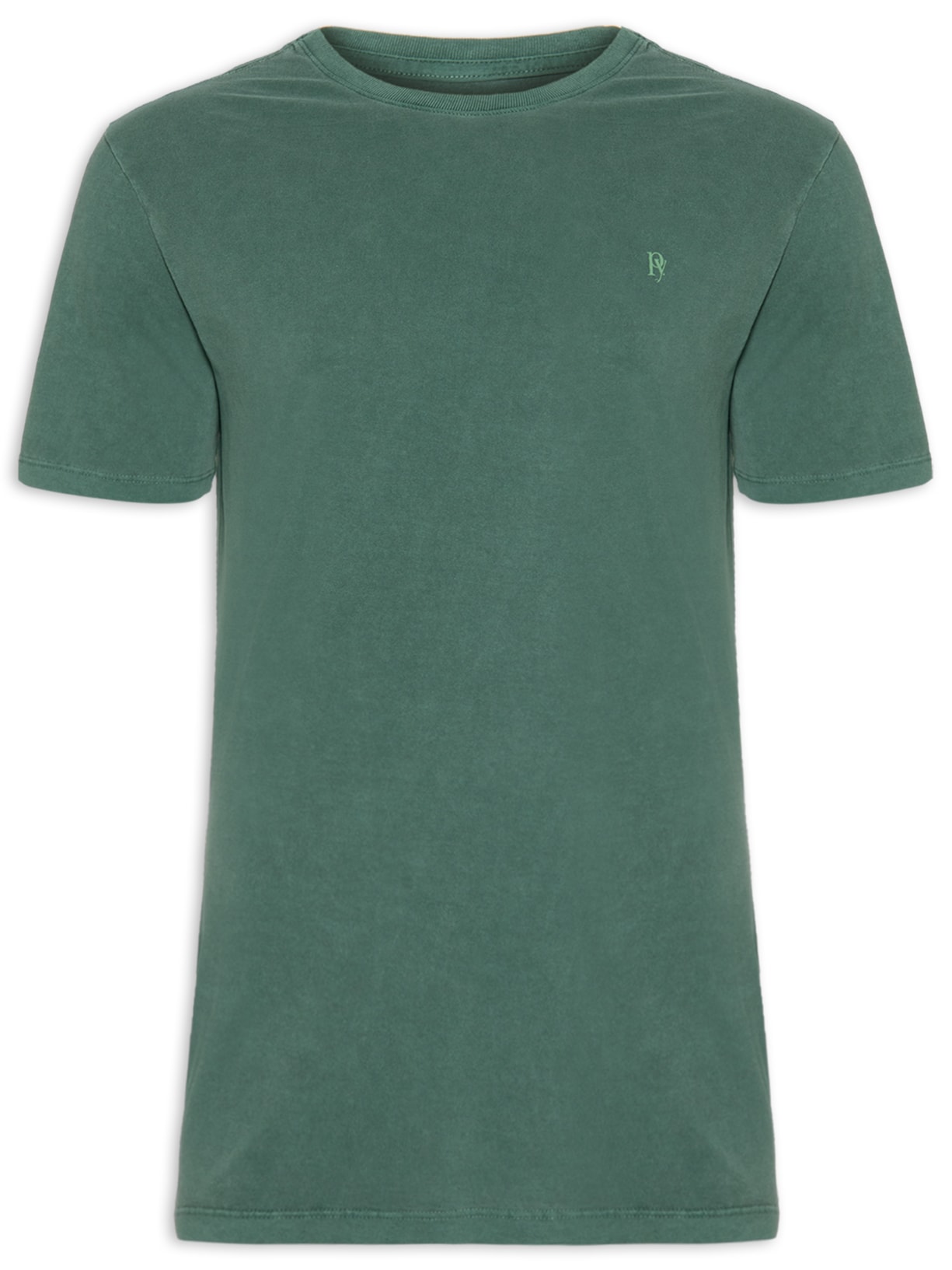 Camiseta Masculina Básica Verde Purple Yellow