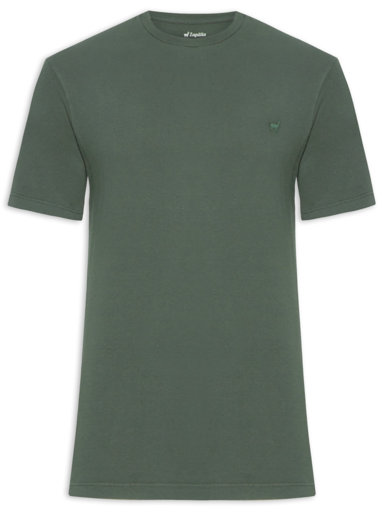 Camiseta Masculina Básica - Verde