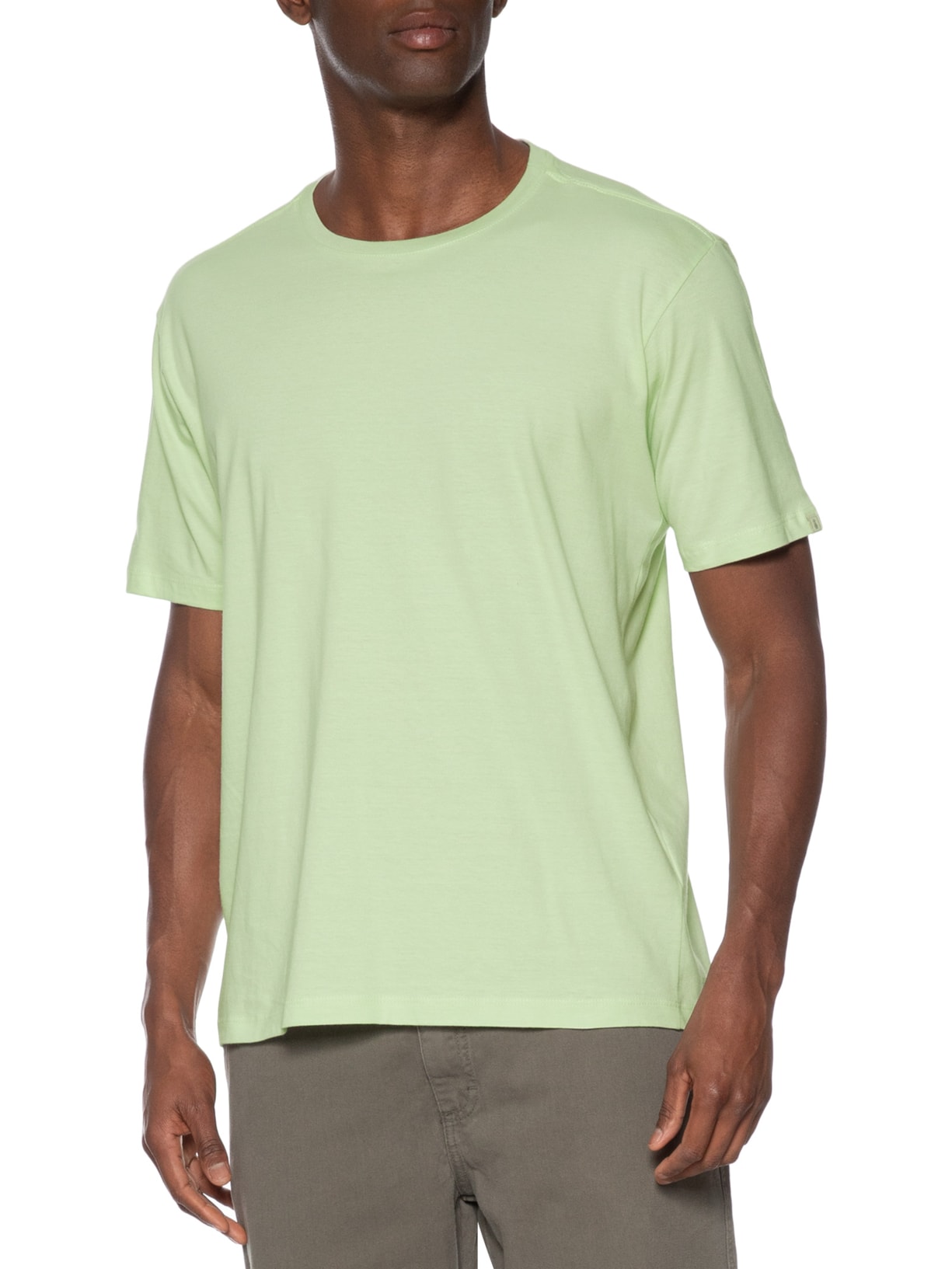 Camiseta Masculina Básica Verde Pineapple
