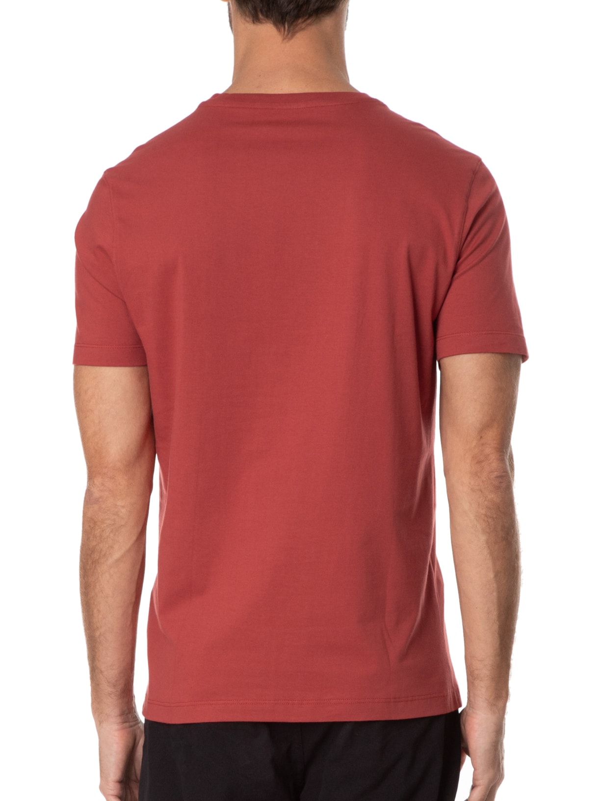 Camiseta Masculina Básica Vermelho Aramis