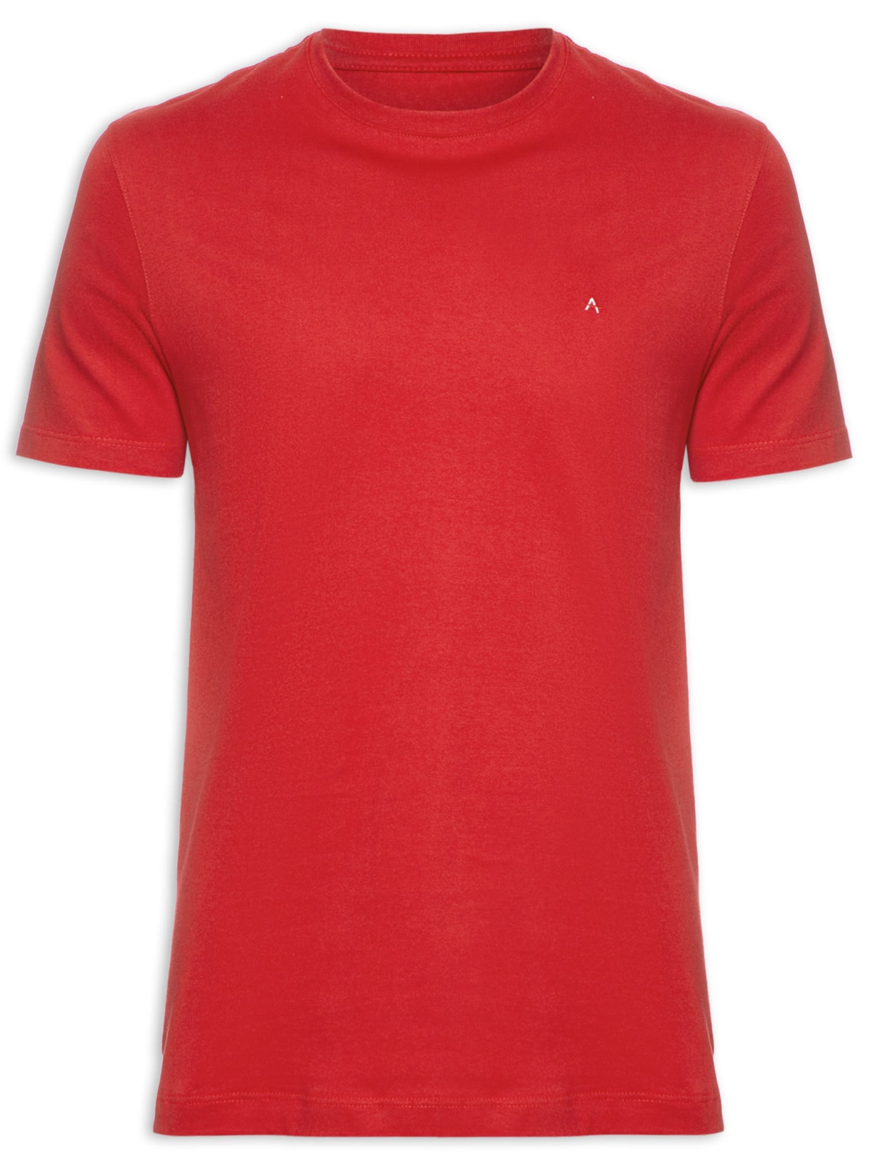 Camiseta Masculina Básica - Vermelho