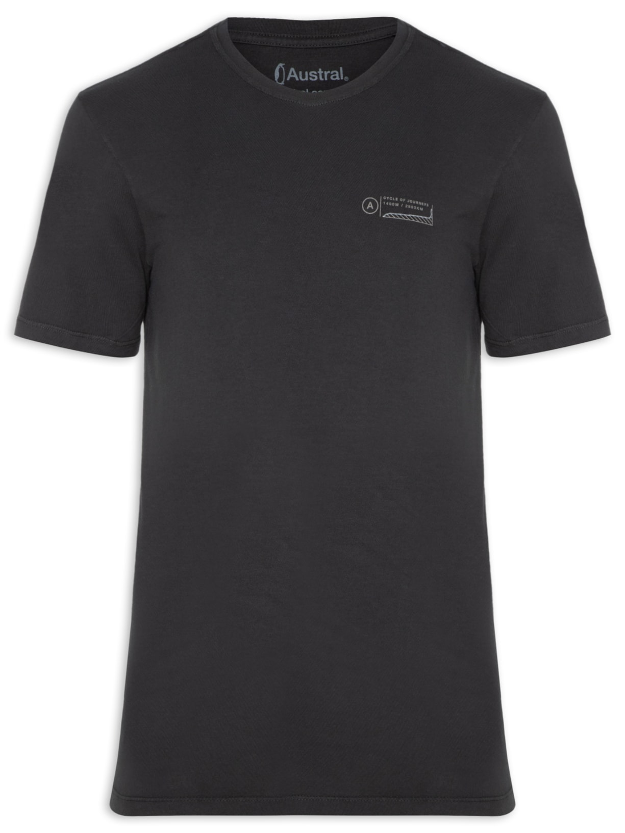 Camiseta Masculina Basin - Preto