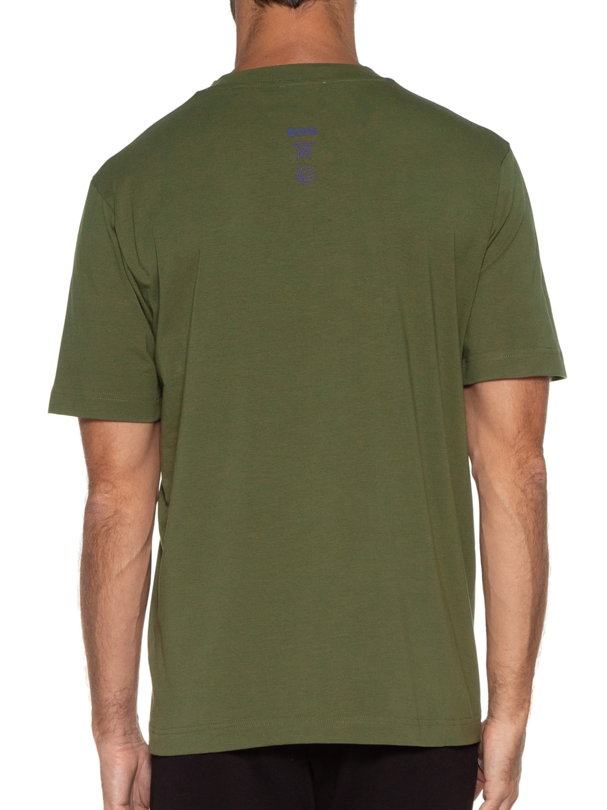 Camiseta Masculina Basket 4 Nba Verde Boss