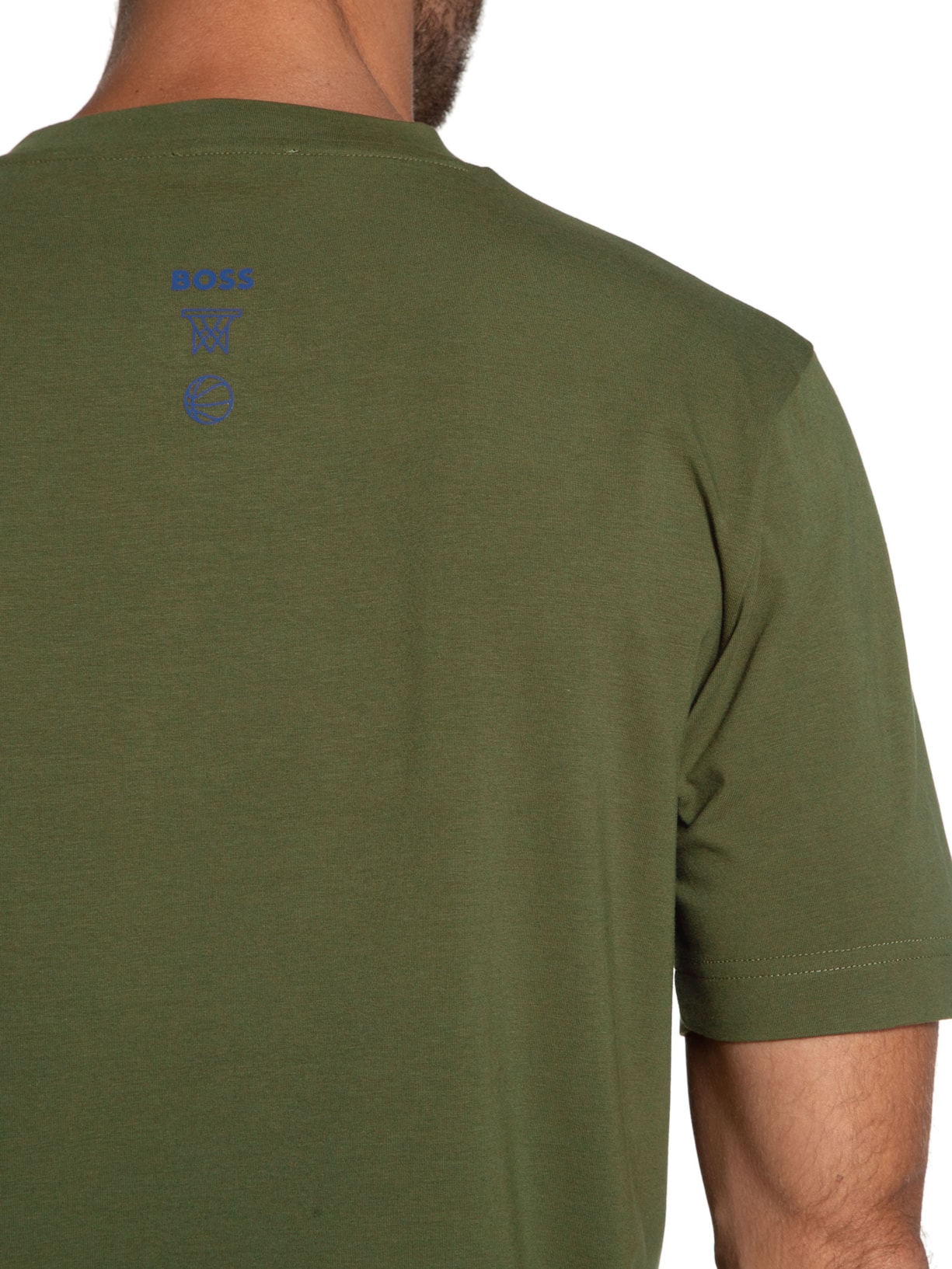 Camiseta Masculina Basket 4 Nba Verde Boss