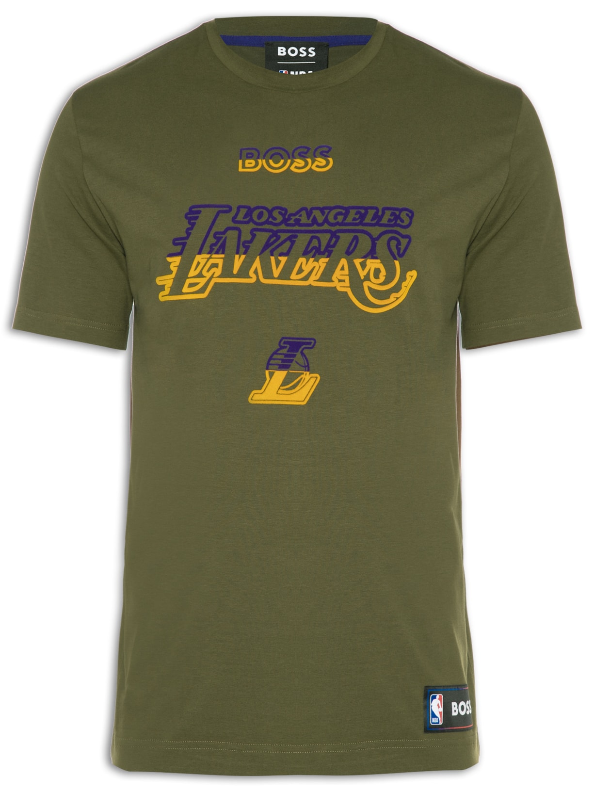 Camiseta Masculina Basket 4 Nba Verde Boss